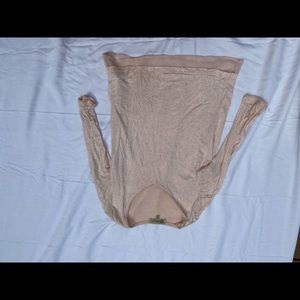 Pink long sleeve shirt with mesh